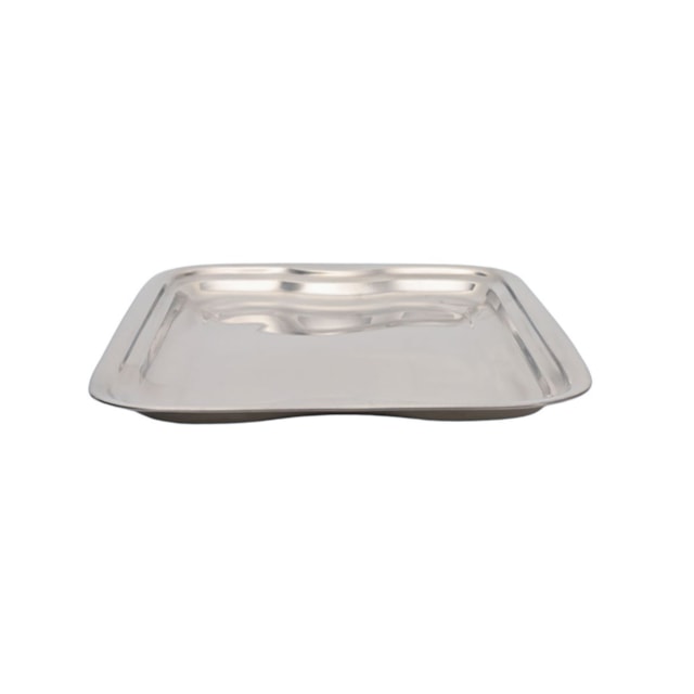 Bandeja Inox Retangular Jaipur 38cm