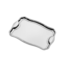 Bandeja Tramontina Classic Retangular em Aço Inox