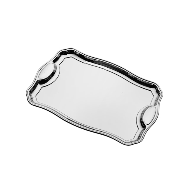 Bandeja Tramontina Classic Retangular em Aço Inox