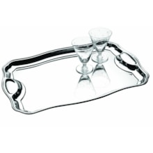Bandeja Tramontina Classic Retangular em Aço Inox Bandeja Tramontina Classic Retangular em Aço Inox