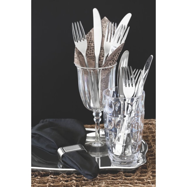 Bandeja Tramontina Classic Retangular em Aço Inox Bandeja Tramontina Classic Retangular em Aço Inox