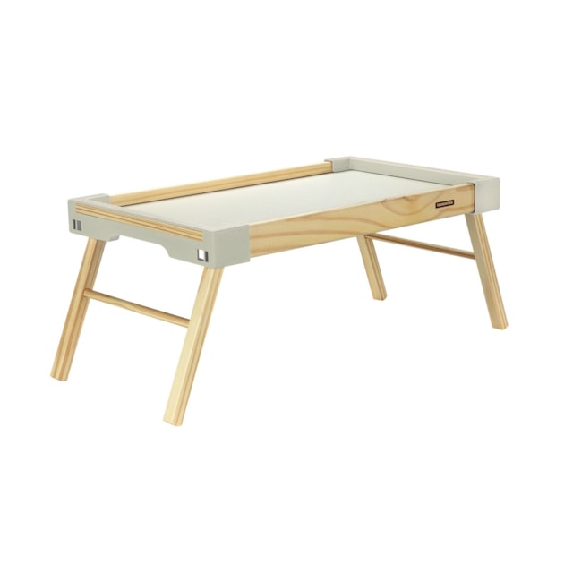 Bandeja Tramontina Happy Day em Madeira Maciça Branca Bandeja Tramontina Happy Day em Madeira Maciça Branca