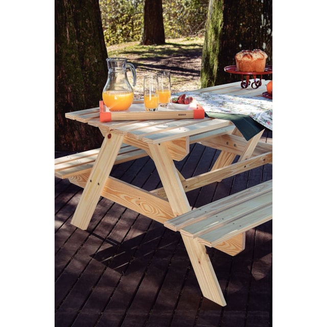 Bandeja Tramontina Happy Day em Madeira Maciça Coral Bandeja Tramontina Happy Day em Madeira Maciça Coral