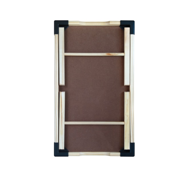 Bandeja Tramontina Small em Madeira Maciça Grafite Bandeja Tramontina Small em Madeira Maciça Grafite