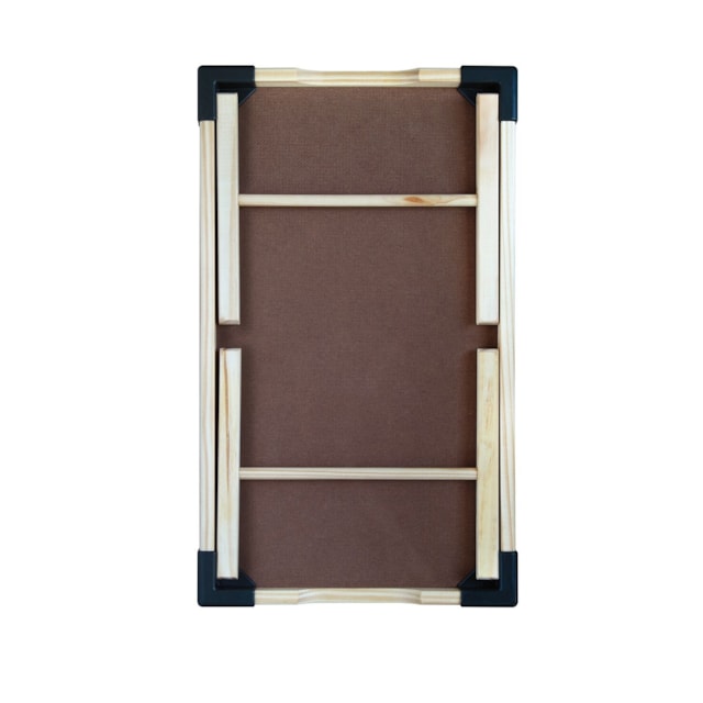 Bandeja Tramontina Small em Madeira Maciça Preto Bandeja Tramontina Small em Madeira Maciça Preto