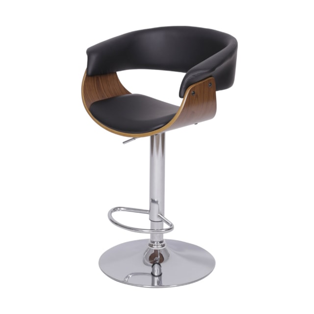 BANQUETA ELBA MADEIRA ACOLCHOADA P.U. PRETA BANQUETA ELBA MADEIRA ACOLCHOADA P.U. PRETA