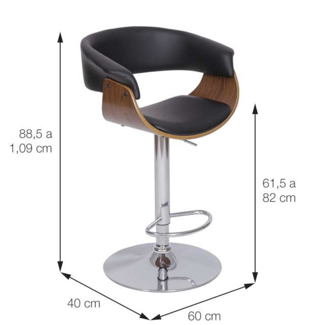 BANQUETA ELBA MADEIRA ACOLCHOADA P.U. PRETA BANQUETA ELBA MADEIRA ACOLCHOADA P.U. PRETA