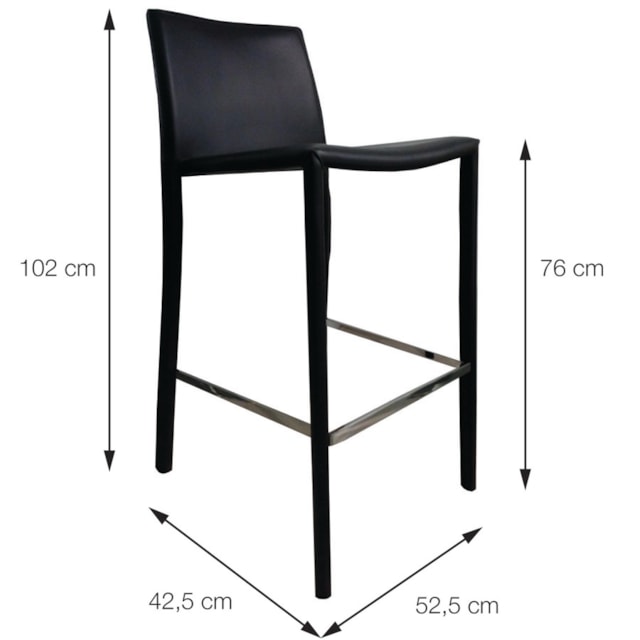 BANQUETA GLAM CORINO MARROM BANQUETA GLAM CORINO MARROM