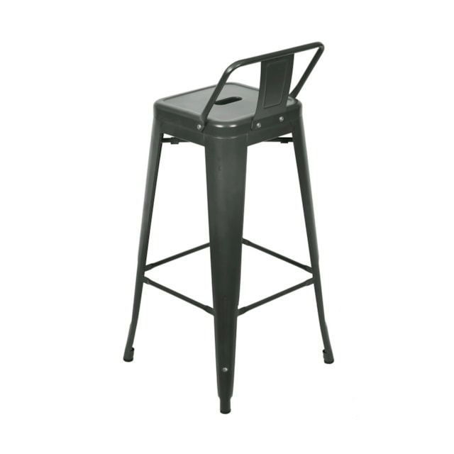 BANQUETA TITAN COM ENCOSTO BRONZE BANQUETA TITAN COM ENCOSTO BRONZE