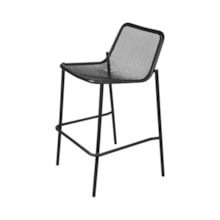 BANQUETA UNA EM FERRO COM PINTURA EPOXI PRETA BANQUETA UNA EM FERRO COM PINTURA EPOXI PRETA