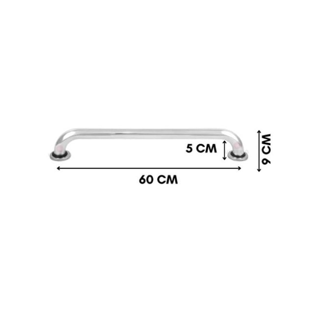 Barra de Apoio 1.1/4 Pol. 60cm - MESANO