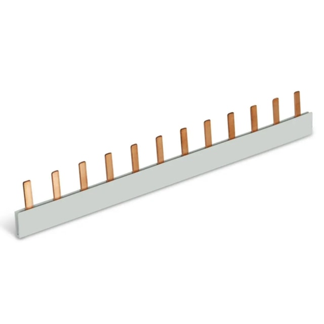 Barramento Monofásico para Disjuntor 64A 12 Pólos - TRAMONTINA Barramento Monofásico para Disjuntor 64A 12 Pólos - TRAMONTINA