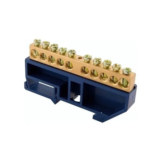 Barramento Neutro para Quadro de Distribuição DIN/IEC 10 Pólos - TRAMONTINA Barramento Neutro para Quadro de Distribuição DIN/IEC 10 Pólos - TRAMONTINA