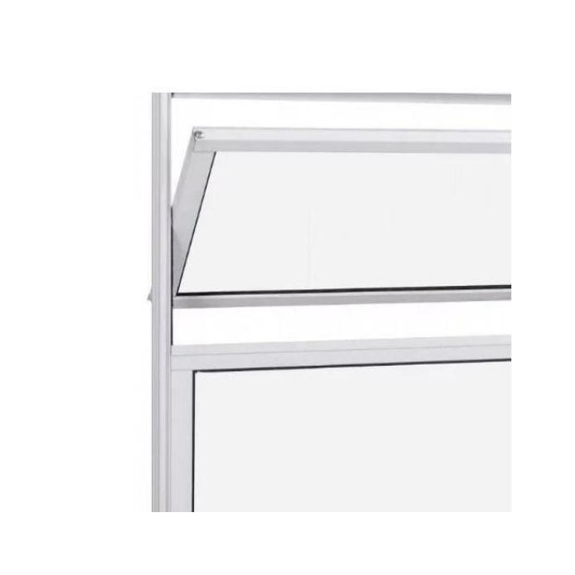 Basculante de Alumínio Branco 40 X 40cm - QUALITY Basculante de Alumínio Branco 40 X 40cm - QUALITY