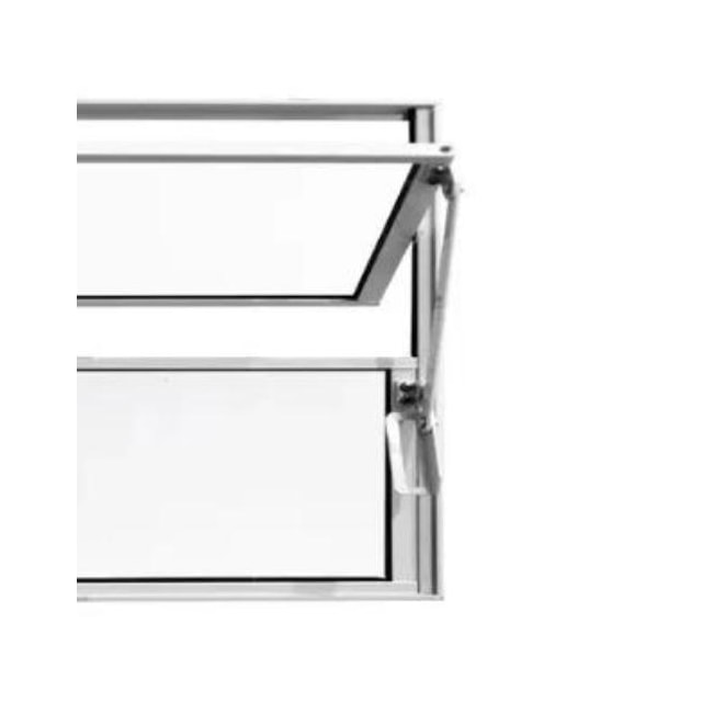 Basculante de Alumínio Branco 40 X 40cm - QUALITY Basculante de Alumínio Branco 40 X 40cm - QUALITY