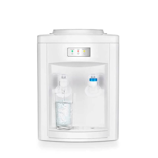 Bebedouro Eletrônico 127V com 65W Suporta Galão de 10 e 20 Litros Temperatura de 7°C a 10°C Branco Multilaser - BE011