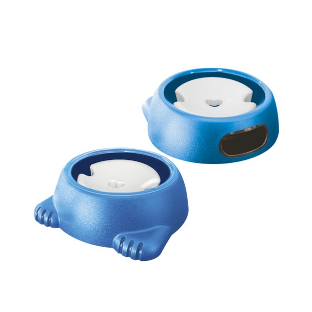 Bebedouro Plast. Glamour pelos longos n3 - 1000 ml Azul Bebedouro Plast. Glamour pelos longos n3 - 1000 ml Azul