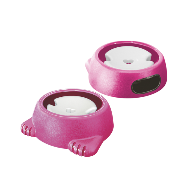 Bebedouro Plast. Glamour pelos longos n3 - 1000 ml Rosa Bebedouro Plast. Glamour pelos longos n3 - 1000 ml Rosa