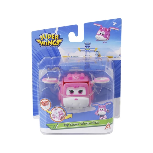 Bloco Transformável Super Wings Flip Multikids Dizzy