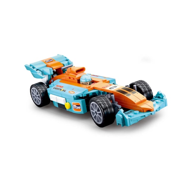 Blocos de Montar Cubic Racing Team 221 Peças Multikids - BR1489