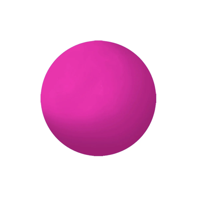 Bola maciça colorida 55 mm Rosa