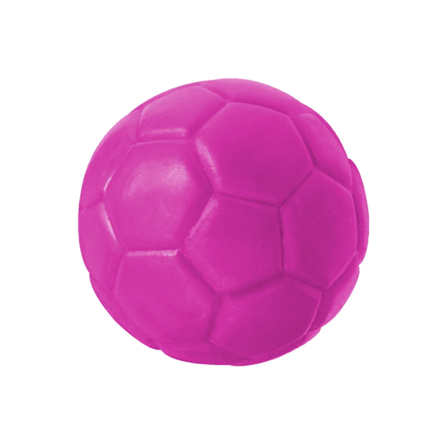 Bola maciça colorida Futebol 55 mm Rosa