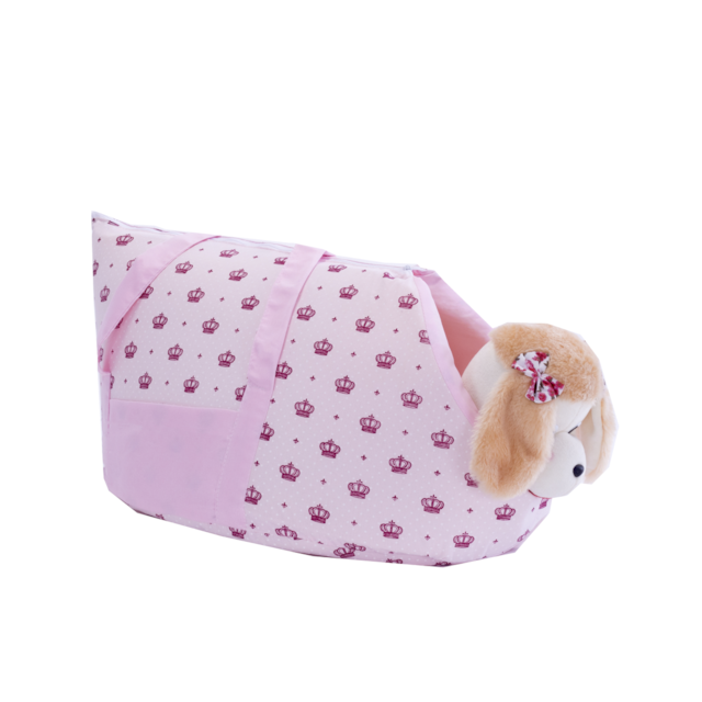 Bolsa Pet Realeza Deccoralle Rosa