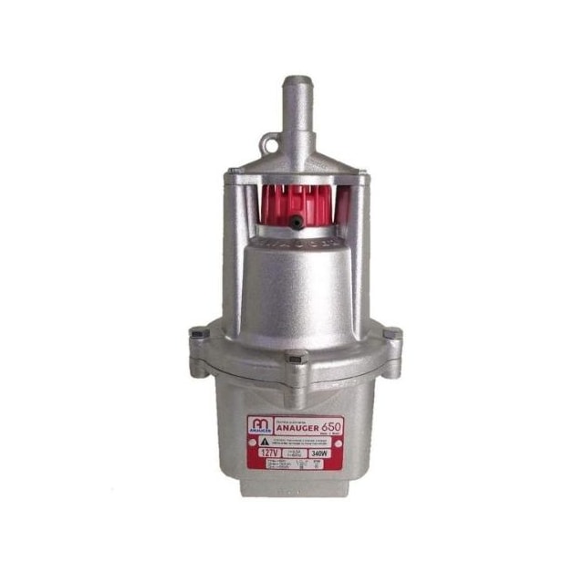 Bomba Vibratória para Poço 650/5G 340W Monofásica 220v - Anauger  Bomba Vibratória para Poço 650/5G 340W Monofásica 220v - Anauger