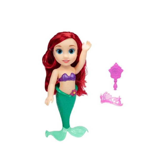 Boneca Disney Princesas Ariel Hora do Banho com Acessórios Multikids - BR2021