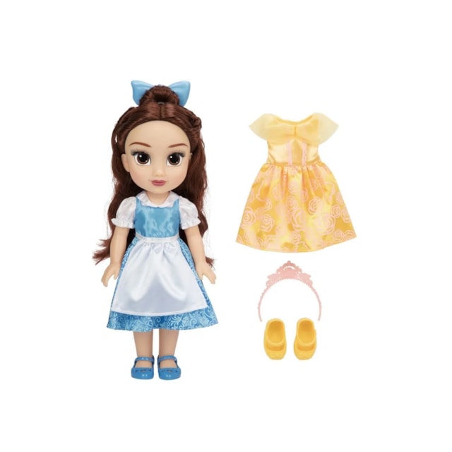 Boneca Princesas Disney com Acessórios e Roupinha Multikids - BR1929 Bela