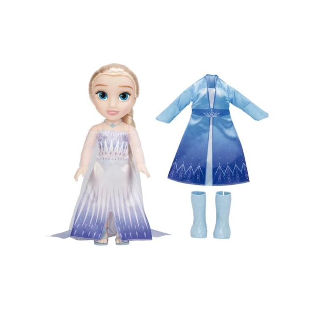 Boneca Princesas Disney com Acessórios e Roupinha Multikids - BR1929 Elsa