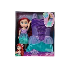 Boneca Princesas Disney com Fantasia Infantil Multikids Ariel