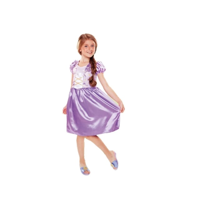 Boneca Princesas Disney com Fantasia Infantil Multikids Rapunzel