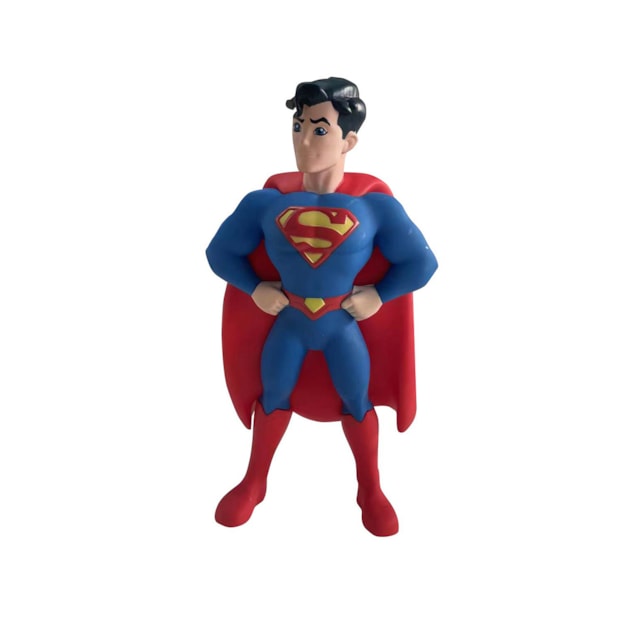 Boneco de Vinil de 25cm Super Heróis Zippy Toys Superman