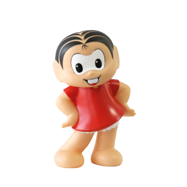 Boneco de Vinil Turma da Mônica 18cm Zippy Toys Mônica Boneco de Vinil Turma da Mônica 18cm Zippy Toys Mônica