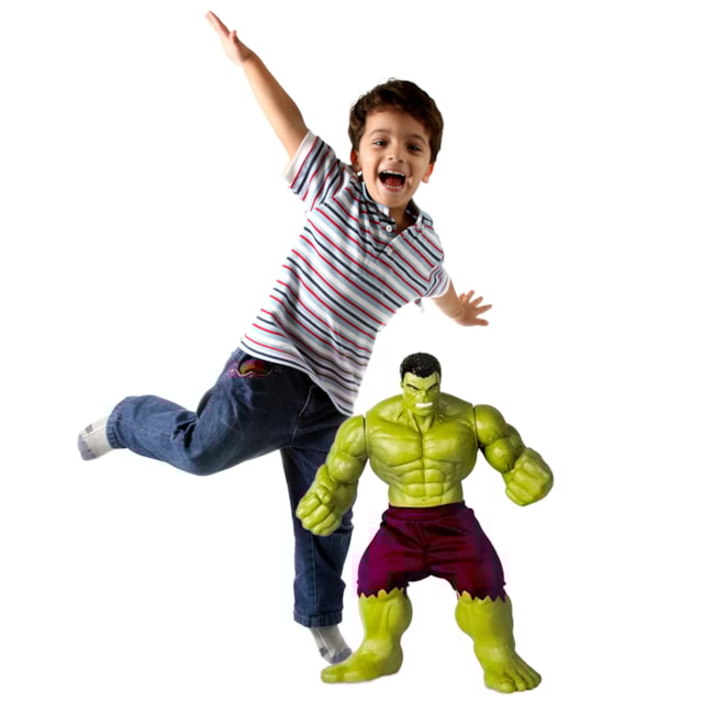 Boneco Hulk Revolution Mimo Boneco Hulk Revolution Mimo