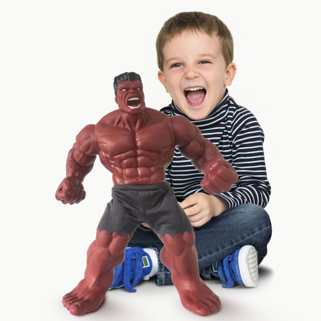 Boneco Hulk Vermelho Revolution Mimo Toys