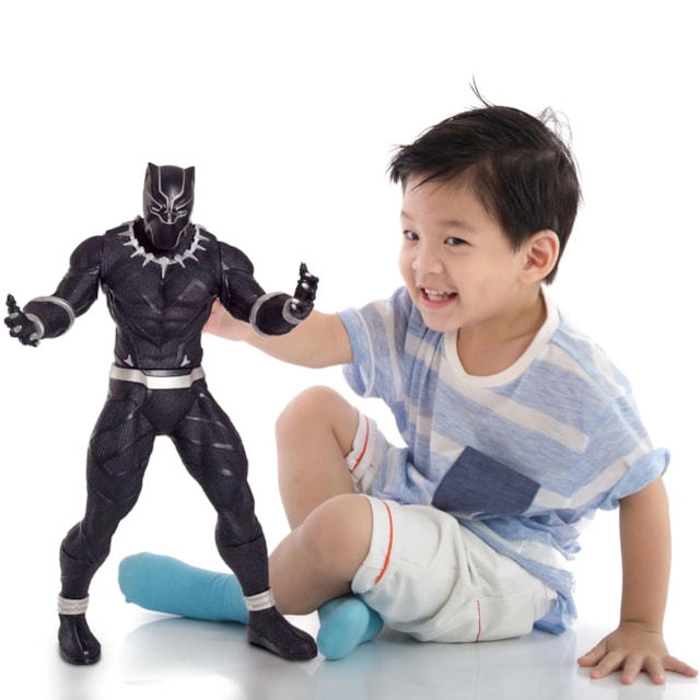 Boneco Pantera Negra Marvel Comics Mimo