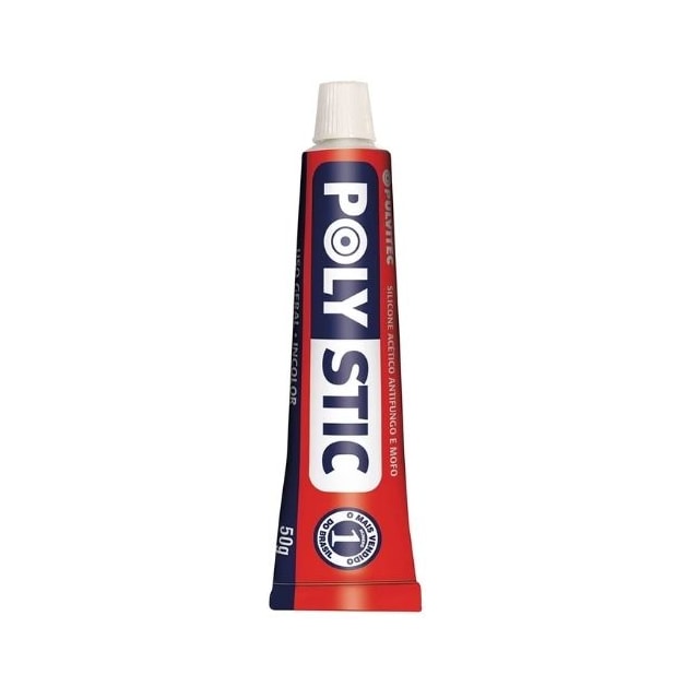 Borracha Silicone 50g Incolor - Pulvitec