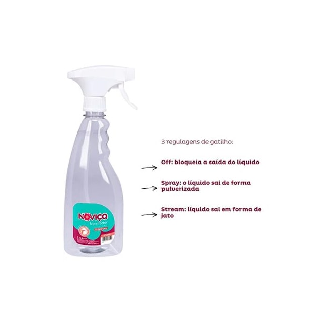 Borrifador Spray 500mL Noviça - BETTANIN Borrifador Spray 500mL Noviça - BETTANIN