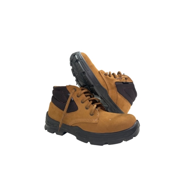 Bota Camurça Bico Pequeno com Cadarço N° 42 Castor - Bracol Bota Camurça Bico Pequeno com Cadarço N° 42 Castor - Bracol