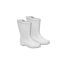 Bota de PVC Branca N° 41 Cano Médio s/ Forro - GRENDENE