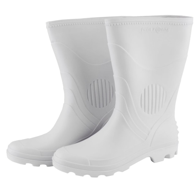 Bota PVC Pega Forte Branca N° 38 - GRENDENE Bota PVC Pega Forte Branca N° 38 - GRENDENE