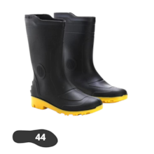 Bota PVC Pega Forte N° 44 Preta - GRENDENE