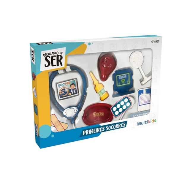 Brincando De Ser Médico - Primeiros Socorros Multikids