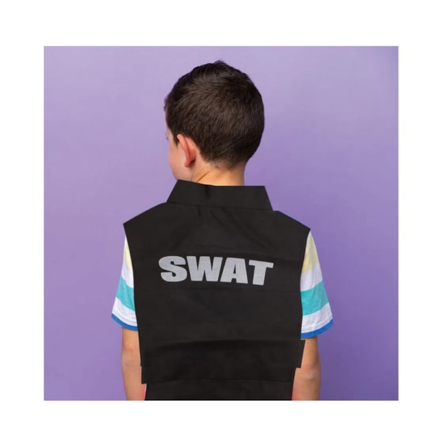 Brincando De Ser Swat Colete Polybag Multikids - BR1851