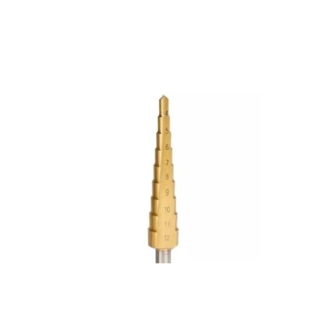 Broca Escalonada 4 a 12mm - DISFLEX Broca Escalonada 4 a 12mm - DISFLEX