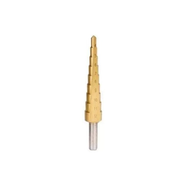 Broca Escalonada 4 a 12mm - DISFLEX Broca Escalonada 4 a 12mm - DISFLEX