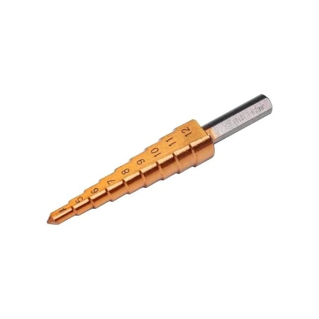 Broca Escalonada 4 a 12mm - DISFLEX Broca Escalonada 4 a 12mm - DISFLEX