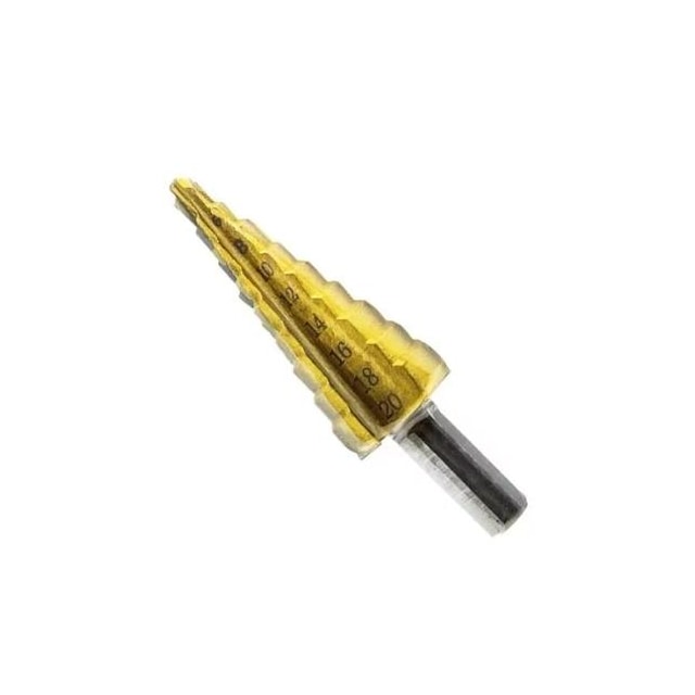 Broca Multi-Diâmetro Escalonada 4/20 mm - Disflex Broca Multi-Diâmetro Escalonada 4/20 mm - Disflex